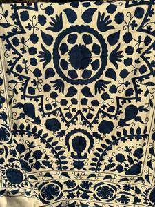Colcha Suzani Bordada a Mano – Cubrecama de Algodón Colorido Inspirado en Uzbekistán, Ropa de Cama Bohemia con Parches, Estilo Vintage Hecho a Mano - Product Image 2