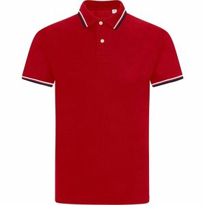 Men's Fashion Light Fabric Knitted Polo <b>Shirt</b> <b>Geometric</b> Jacquard Pattern Core Spun Yarn Printed Light Comfortable Sweater - Product Image 3