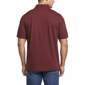 Fabricant de vêtements de golf Polos en coton Pima pour hommes Logo personnalisé Polyester Spandex athlétique de luxe de haute qualité - Product Image 2