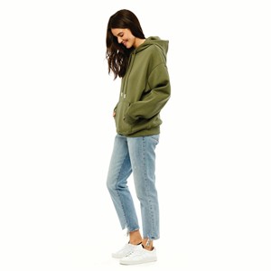 2022 personnalisé vierge de haute qualité Style de base hommes fermeture éclair complète sweats à capuche en éponge veste à capuche avec fermeture éclair pour hommes - Product Image 2