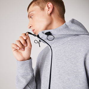 เสื้อฮู้ดแขนยาวสำหรับผู้ชายผู้หญิงมีกระเป๋าซิปพิมพ์ลายจิงโจ้ ODM - Product Image 3