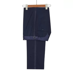 Costumes italiens deux pièces de haute qualité pour hommes <span class=keywords><strong>tenue</strong></span> d'affaires de marié de mariage exquise revers à un bouton respirant sur mesure - Product Image 4