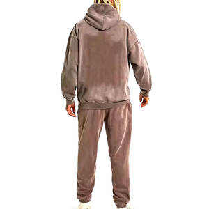 Chándal de lavado ácido de último diseño 2025, ropa de invierno, chándal de lavado ácido para venta en línea - Product Image 2