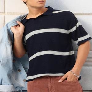 ODM Supply Camiseta con cuello de Polo para hombre Impreso 100% Algodón Tejido transpirable Longitud regular con mangas cortas Hecho EN LA India - Product Image 3