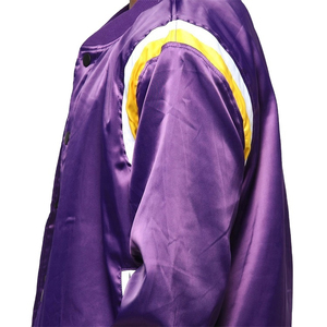 Vente en gros d'hiver Vestes en satin respirant pour hommes de grande taille Bomber en satin de nylon uni Vestes pour hommes pour garçons Tarif de gros - Product Image 6