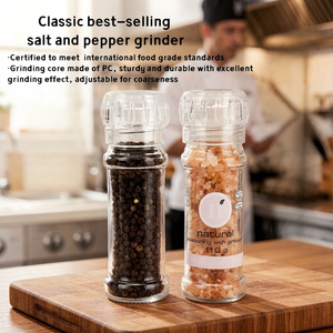 Vente en gros Chine : Bouteilles en verre rose de 100 ml pour <span class=keywords><strong>sel</strong></span> et épices, moulin à épices <span class=keywords><strong>humide</strong></span> pour cuisine - Product Image 3
