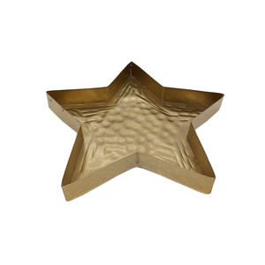 Artisanat Vaisselle Plat En Aluminium Plaqué Noir Couleur Style Classique Meilleure Forme Plateau et Plateau pour Servir et Décoration - Product Image 2