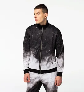 ชุดวอร์มซับลิเมชั่นสำหรับฤดูหนาว ใช้ได้ทั้งชายและหญิง ผลิตจากโพลีเอสเตอร์ 100% ระบายอากาศได้ดี แห้งเร็ว ป้องกันรังสียูวี เสื้อแจ็คเก็ตแบบซิปเต็มตัว กางเกงเข้าชุด มีไซส์พลัส - Product Image 5