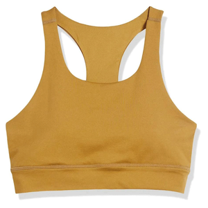 เสื้อชั้นในกีฬาโยคะคุณภาพสูงสำหรับผู้หญิง - ไซส์พลัส ดีไซน์เรียบง่ายด้านหน้า รองรับได้ดี ยืดได้สี่ทิศทาง สีสันปรับแต่งได้ ขายส่ง - Product Image 1