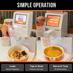 NEO CUCINA Commercial Self-Serve Ramen Cooker Automatic Korean Instant Ramen Cooking Machine - Product Image 3