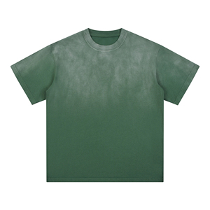 Camiseta Blanca al por Mayor para Impresión, Estilo Vintage, Algodón Grueso, Talla Grande para Hombre, 250 g/m² - Product Image 1