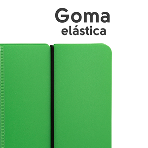 Cartella di presentazione con Logo personalizzato A4 con 20 manicotti a spirale flessibili 5 colori fluorescenti cancelleria per ufficio o borsa per documenti - Product Image 3