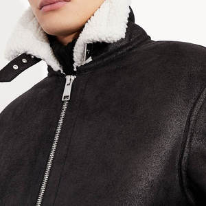 Veste en Cuir Fausse Fourrure Taille Personnalisée Meilleur Article Confortable avec Style Unique et Look Chic pour l'Hiver - Product Image 5