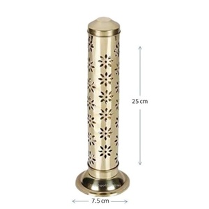 Soporte de palo de incienso de latón, soporte de Agarbatti dorado, diseño de cuerda francesa para fragancia casera, soporte de palo de incienso de Metal - Product Image 6