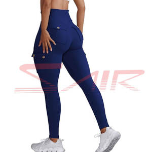 Vêtements de fitness de taille adulte, leggings pour femmes de dernier style à la mode à bas prix, leggings froissés pour femmes, meilleures ventes - Product Image 1