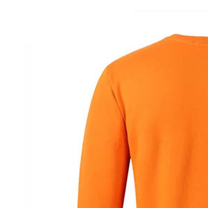 Ropa de calle para hombre, 100% de algodón, forro polar grueso en blanco, de gran tamaño, ajuste personalizado, logotipo estampado, sudaderas con capucha y sudadera para hombre - Product Image 3