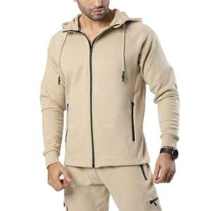 Fabricant Logo personnalisé Vente en gros Sweats à capuche et sweatshirts pour hommes Survêtements Jogging Sport Running Gym Fitness Sets Training Wear Men Tracksuit - Product Image 2