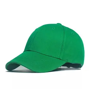 最优惠价格棒球帽高品质男士水洗棉涤纶定制标志运动服绿色户外帽2022