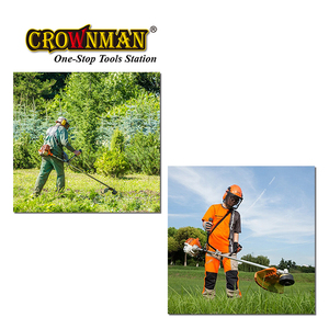 Crownman dụng cụ làm vườn whacker wacker Weed Eater Xăng Cutter 52cc điện cỏ Xăng chuỗi tông đơ Ba Lô bàn chải cắt - Product Image 4