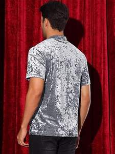 Camisetas de Terciopelo para Hombre, las Más Populares del 2026, Transpirables, Ecológicas, de Secado Rápido, Ajustadas, para Trabajo, Manga Larga - Product Image 2