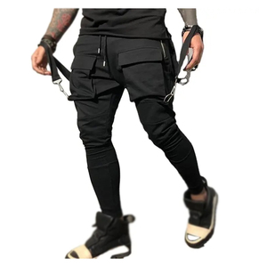 Venta al por mayor de los hombres de verano formal ligero de lana de poliéster/algodón pantalones de moda paquistaní nueva moda Slim Fit diseño - Product Image 3