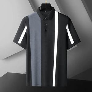 Polo informal de algodón de talla grande para hombre, camiseta Polo de manga corta transpirable y de algodón fresco de verano, camisetas de alta calidad, ropa para hombre - Product Image 2