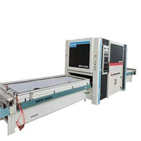 Machines de travail du bois 3100x Double Station PVC Film Membrane sous vide Presse Bois Armoires de cuisine MDF Conception Wrap Porte Machine