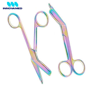 INNOVAMED 4,5 Rainbow Multi-Color Tijeras de vendaje quirúrgico Instrumento manual de acero inoxidable - Product Image 6