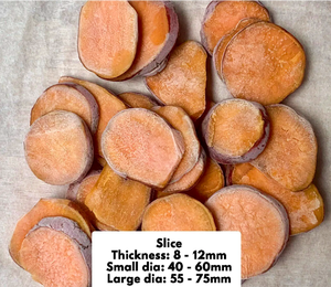 ส่งออกมันฝรั่งหวานแช่แข็ง IQF,เผือกปอกเปลือกเกรด A ผู้ผลิตขายส่ง มีในสต็อก จัดส่งรวดเร็ว - Product Image 5