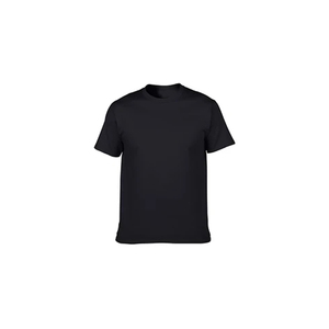Venta al por mayor 100% algodón O-cuello camiseta personalizable impresión LOGO patrón sólido tejido de punto - Product Image 3