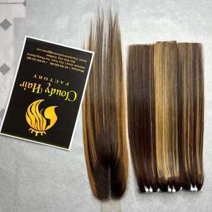 Pelucas naturales rectas de piano para mujeres 100% vietnamitas, paquetes de cabello humano de larga duración, SUPER VIP, proveedor de colección Cloudyhair - Product Image 5