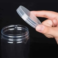 Meilleur prix, pots de conservation alimentaire en plastique certifiés ISO 9001, OEM ODM, contenants de stockage transparents, pots à biscuits, couleur personnalisée