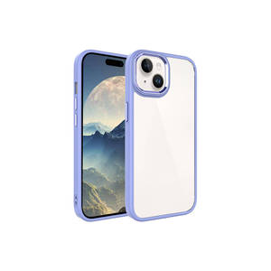 ZNTH Coque de téléphone en silicone chromé de luxe pour iPhone 15 Plus, coque arrière protectrice antichoc en TPU souple, emballée, 7Plus 8Plus XR - Product Image 1