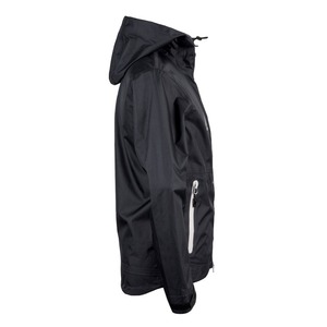Veste de pluie matelassée en toile imperméable unisexe de haute qualité légère avec fermeture éclair pour une utilisation extérieure décontractée en hiver - Product Image 3