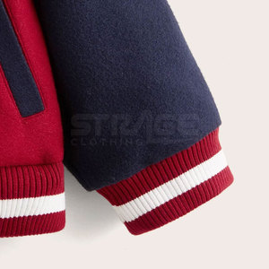 Veste universitaire en laine pour enfants d'hiver avec tissu doux au toucher, design léger et écologique, finition lisse - Product Image 3