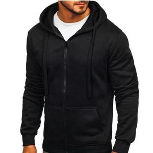 Venta al por mayor caliente personalizado otoño cremallera Sudadera con capucha creativo de los hombres cremallera sudaderas con capucha de los hombres - Product Image 5