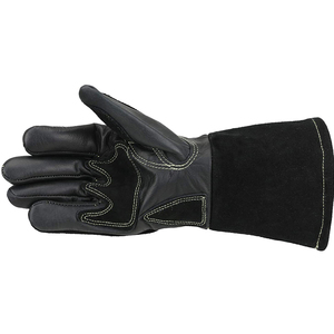 Vente chaude Gants de soudage en cuir de vachette durables Poignées confortables robustes Gants de soudage de protection tendance - Product Image 6
