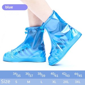 Couvre-chaussures en plastique imperméable en PVC Couvre-chaussures de pluie imperméable <span class=keywords><strong>réutilisable</strong></span> - Product Image 4