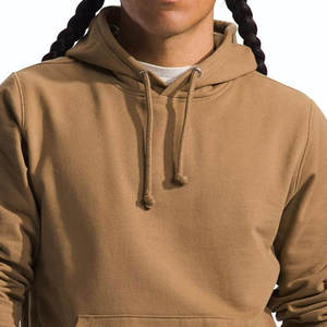 OEM <b>Men</b> Custom <b>Silk</b> Screen Printed Pullover Hoodie With 100% Cotton Fleece With No String Hooded High Quality Hoodie for <b>Men's</b> - Product Image 6