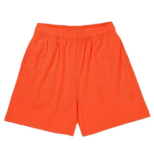 Achetez des articles personnalisés à bas prix en gros, shorts de sport pour femmes avec logo personnalisé, maille respirante de 5 pouces - Product Image 3