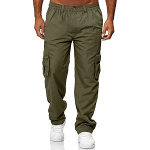 Men's Pants & <b>Trousers</b> 2026 New Style Sports Casual Pants with Fleece Lining Jogger Style Multiple Pockets <b>Drawstring</b> Sweatpants - Product Image 3