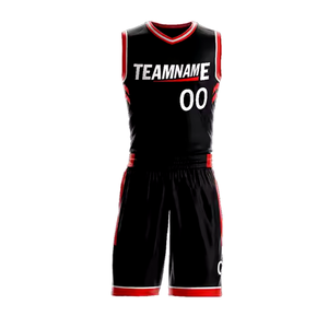 Kit de basket-ball imprimé design personnalisé/uniforme de sport de basket-ball/uniforme de basket-ball par sublimation - Product Image 5