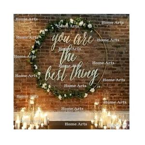 Telón de fondo de hierro forjado de color blanco hecho a mano, forma hexagonal, tamaño personalizado, decoración de boda, telón de fondo de la India - Product Image 3