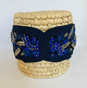 Bandeaux élégants entièrement perlés à la main avec un ajustement doux et rembourré, faciles à porter, brodés à la main - Product Image 5