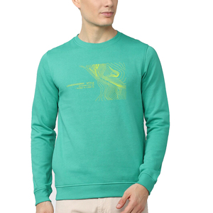 Best Quality Light Weight <b>Vintage</b> Acid Wash Pullover Fleece <b>Sweatshirt</b> Unique O-Neck Crewneck Design for Winter - Product Image 5