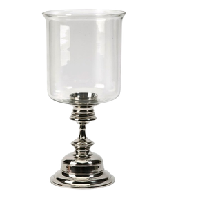 Hot Attractive Design Silver Metal Handmade Portable <b>Candlestick</b> Candle <b>Holder</b> Tea Light Wedding Home Decoration Classic - Product Image 1
