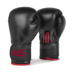 Gants en cuir PU personnalisés de haute qualité pour adultes, vente en gros, couleurs personnalisées, antibactériens, imperméables, arts martiaux, boxe - Product Image 1