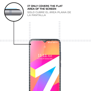 ฟิล์มกันรอย ANTISHOCK สำหรับโทรศัพท์มือถือลาวา ซี 3 โปร ป้องกันการกระแทกและรอยขีดข่วนระดับพรีเมียม - Product Image 4