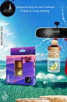 Parfum pour voiture Mountain Fog, longue durée, désodorisant d'air premium pour voiture, parfum de brume fraîche, désodorisant d'intérieur automobile, parfum de luxe pour voiture