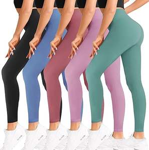 Meilleur prix Service OEM Legging de gymnastique décontracté pour femmes 100% coton respirant taille moyenne vente en ligne - Product Image 1
